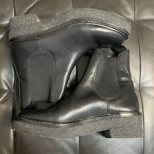 Loeffler Randall black leather Chelsea boots, very good condition. Size 8.5